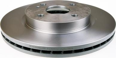 Denckermann B130677 - Тормозной диск autosila-amz.com