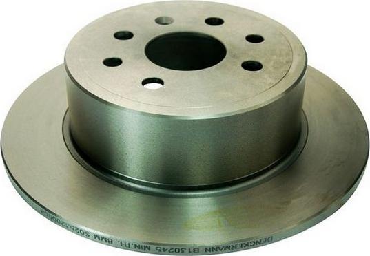 Denckermann B130245 - Тормозной диск autosila-amz.com