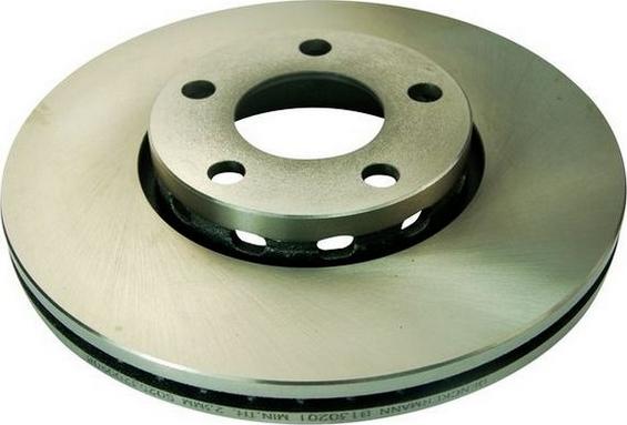 Denckermann B130201 - Тормозной диск autosila-amz.com