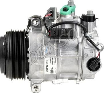 Denso 437100-9150 - Компрессор кондиционера autosila-amz.com