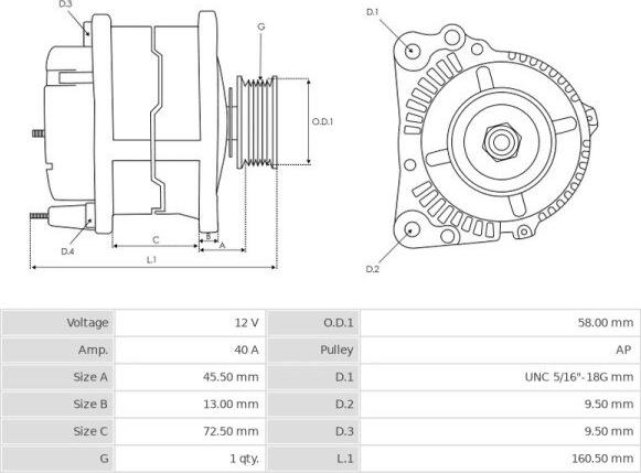 Denso 0210008420 - Генератор autosila-amz.com