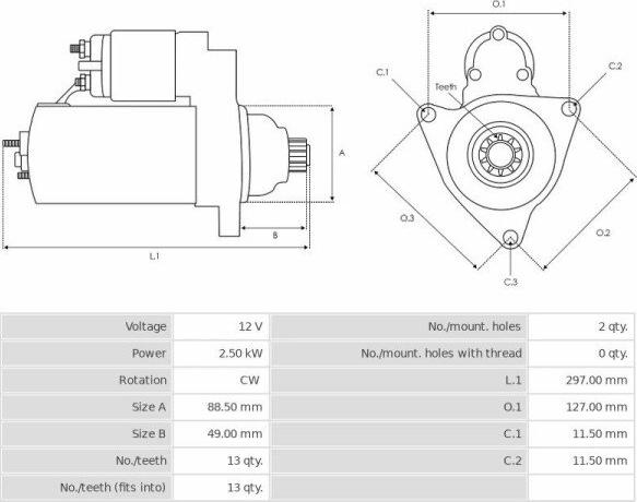 Denso 1280000210 - Тяговое реле, соленоид, стартер autosila-amz.com