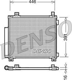 Denso DCN50045 - Конденсатор кондиционера autosila-amz.com