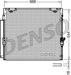 Denso DCN50036 - Конденсатор кондиционера autosila-amz.com