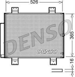 Denso DCN35002 - Конденсатор кондиционера autosila-amz.com