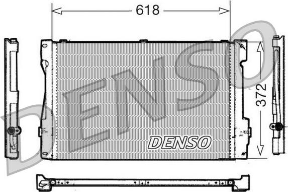 Denso DCN33006 - Конденсатор кондиционера autosila-amz.com