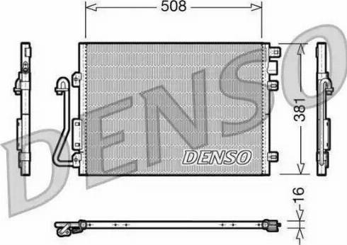 Magneti Marelli 350203023003 - Конденсатор кондиционера autosila-amz.com