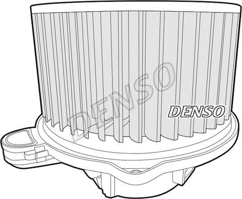 Denso DEA41009 - Вентилятор системы кондиционирования autosila-amz.com