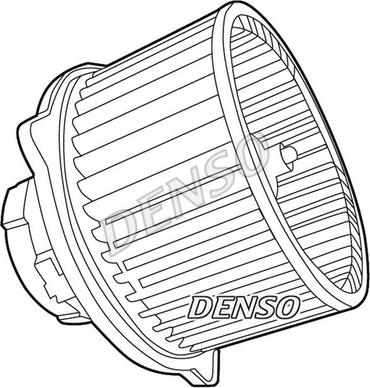 Denso DEA41003 - Вентилятор салона autosila-amz.com