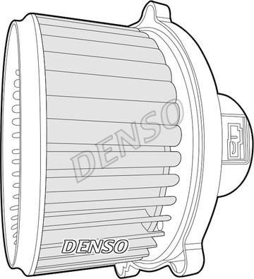 Denso DEA43008 - Вентилятор салона autosila-amz.com