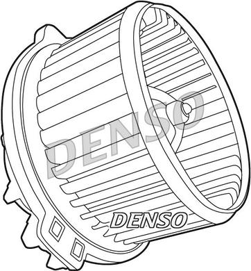 Denso DEA43001 - Вентилятор салона autosila-amz.com