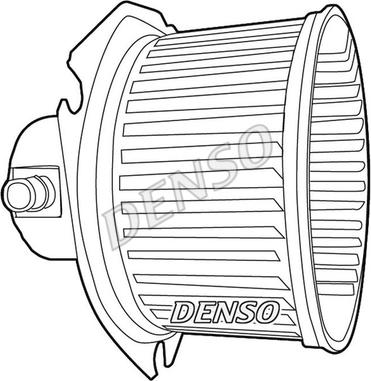 Denso DEA43002 - Вентилятор салона autosila-amz.com