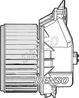 Denso DEA09045 - Вентилятор салона autosila-amz.com