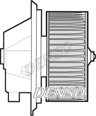Denso DEA09002 - Вентилятор салона autosila-amz.com