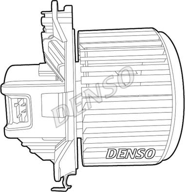 Denso DEA09070 - Вентилятор салона autosila-amz.com