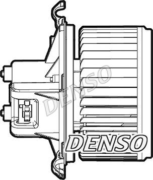 Denso DEA09073 - Вентилятор салона autosila-amz.com