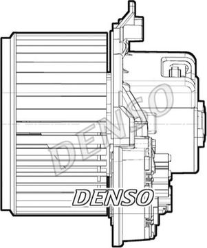 Denso DEA09072 - Вентилятор салона autosila-amz.com
