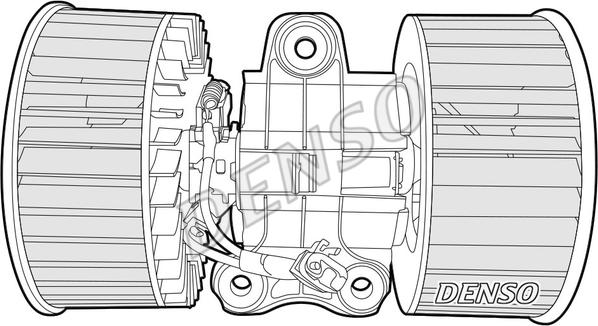 Denso DEA05004 - Вентилятор салона autosila-amz.com