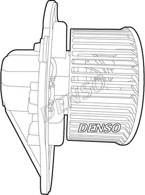Denso dea02001 - Вентилятор салона autosila-amz.com