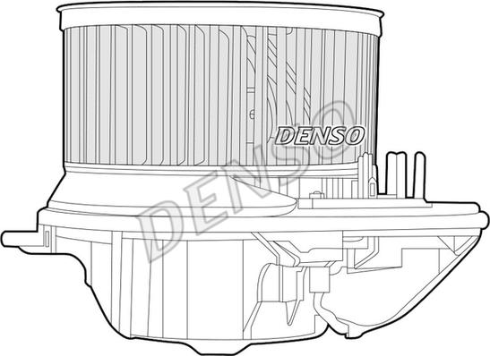 Denso DEA07009 - Вентилятор салона autosila-amz.com