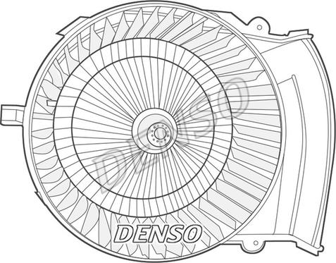 Denso DEA07001 - Вентилятор салона autosila-amz.com