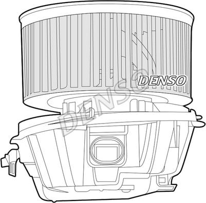 Denso DEA07008 - Вентилятор салона autosila-amz.com