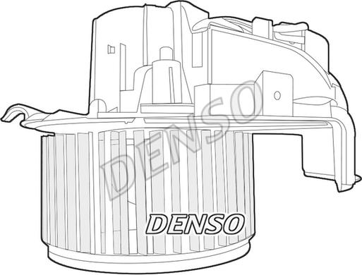 Denso DEA07022 - Вентилятор салона autosila-amz.com