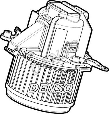 Denso DEA07024 - Вентилятор салона autosila-amz.com