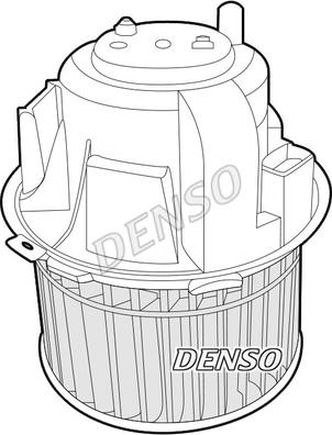 Denso DEA10050 - Вентилятор салона autosila-amz.com