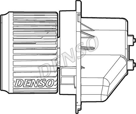 Denso DEA13004 - Вентилятор салона autosila-amz.com