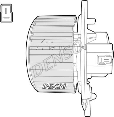 Denso DEA12004 - Вентилятор салона autosila-amz.com