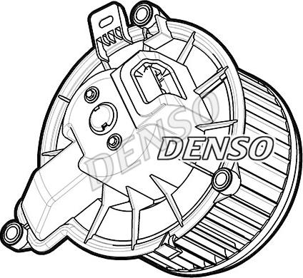 Denso DEA12007 - Вентилятор салона autosila-amz.com