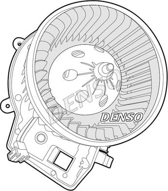 Denso DEA17001 - Вентилятор салона autosila-amz.com