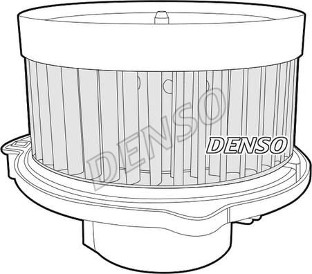 Denso DEA17014 - Вентилятор салона autosila-amz.com