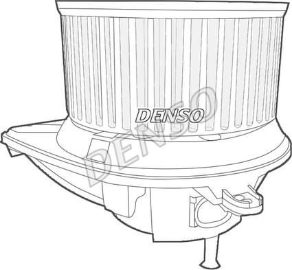 Denso DEA17030 - Вентилятор салона autosila-amz.com