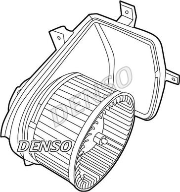 Denso DEA32001 - Вентилятор отопителя салона autosila-amz.com