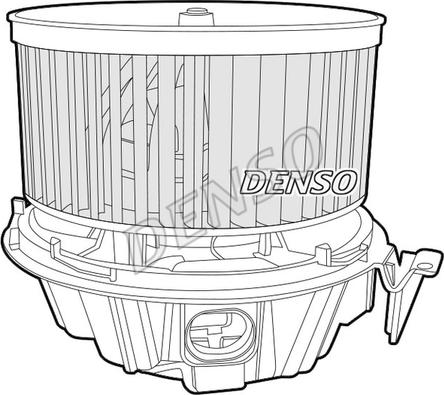 Denso DEA37001 - Вентилятор салона autosila-amz.com