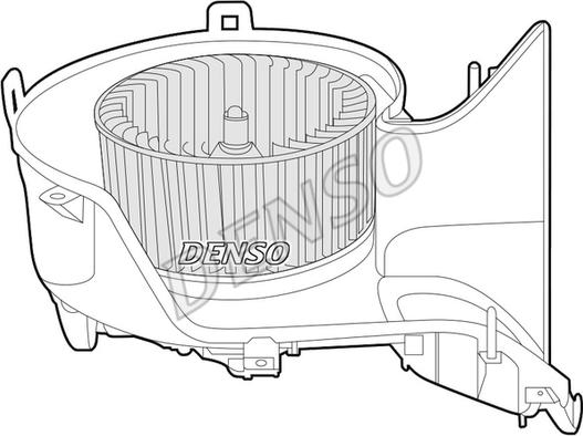 Denso DEA25001 - Вентилятор салона autosila-amz.com