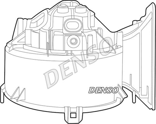 Denso DEA20005 - Вентилятор салона autosila-amz.com