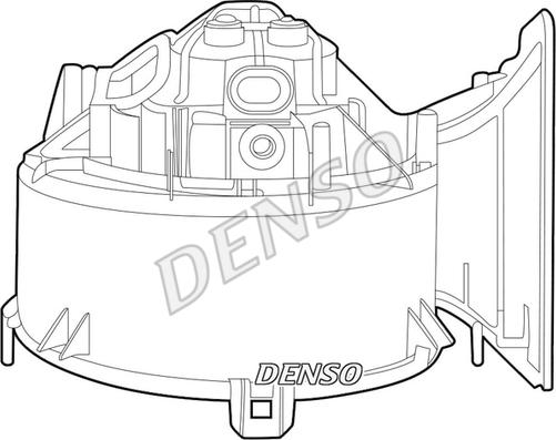 Denso DEA20006 - Вентилятор салона autosila-amz.com