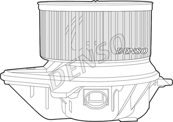 Denso DEA21009 - Вентилятор салона autosila-amz.com