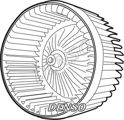 Denso DEA21005 - Вентилятор салона autosila-amz.com