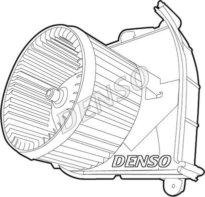Denso DEA21006 - Вентилятор салона autosila-amz.com