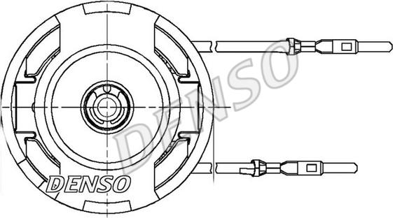 Denso DEA21002 - Вентилятор салона autosila-amz.com