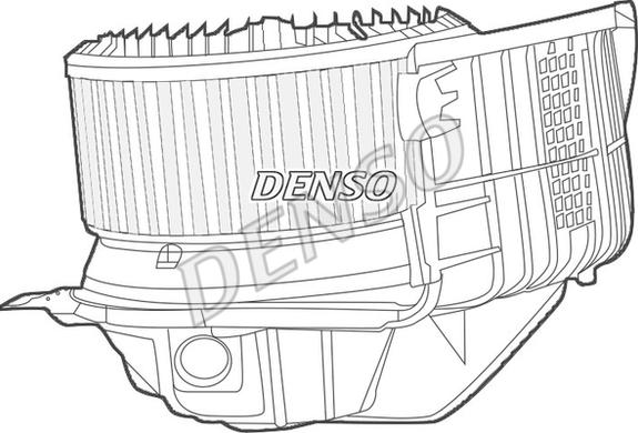 Denso DEA23012 - Вентилятор салона autosila-amz.com
