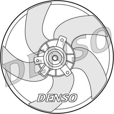 Denso DER21011 - Вентилятор, охлаждение двигателя autosila-amz.com