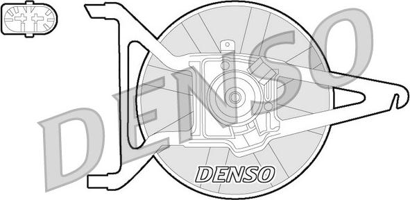 Denso DER21020 - Вентилятор, охлаждение двигателя autosila-amz.com