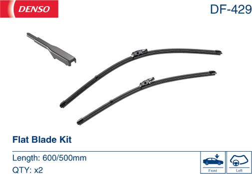 Denso DF-429 - Щетка стеклоочистителя autosila-amz.com