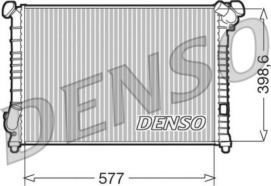 Denso DRM05102 - Радиатор, охлаждение двигателя autosila-amz.com