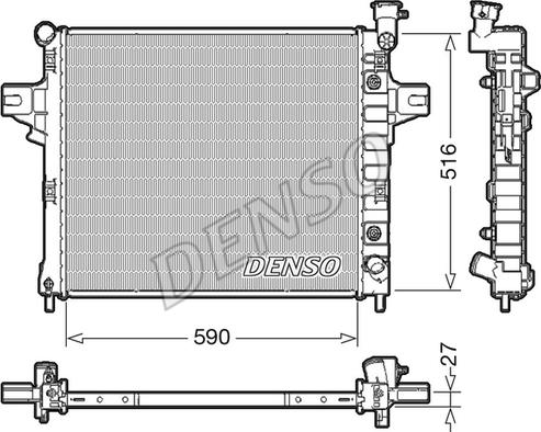 Denso drm06031 - Стартерная аккумуляторная батарея, АКБ autosila-amz.com